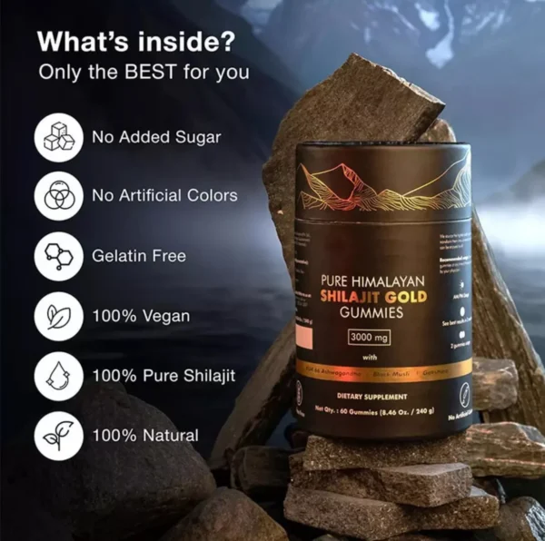 pure himalayan shilajit gummies
